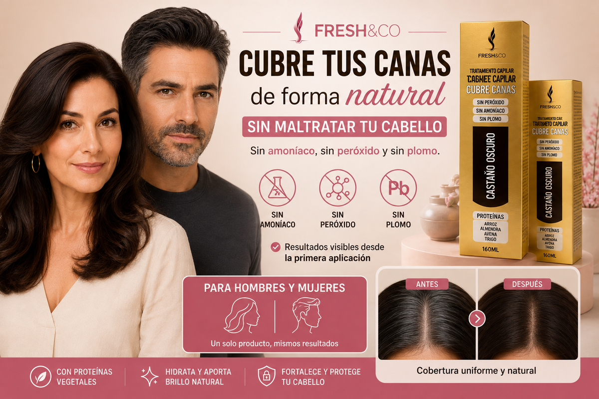 Tratamiento Capilar - Cubre canas