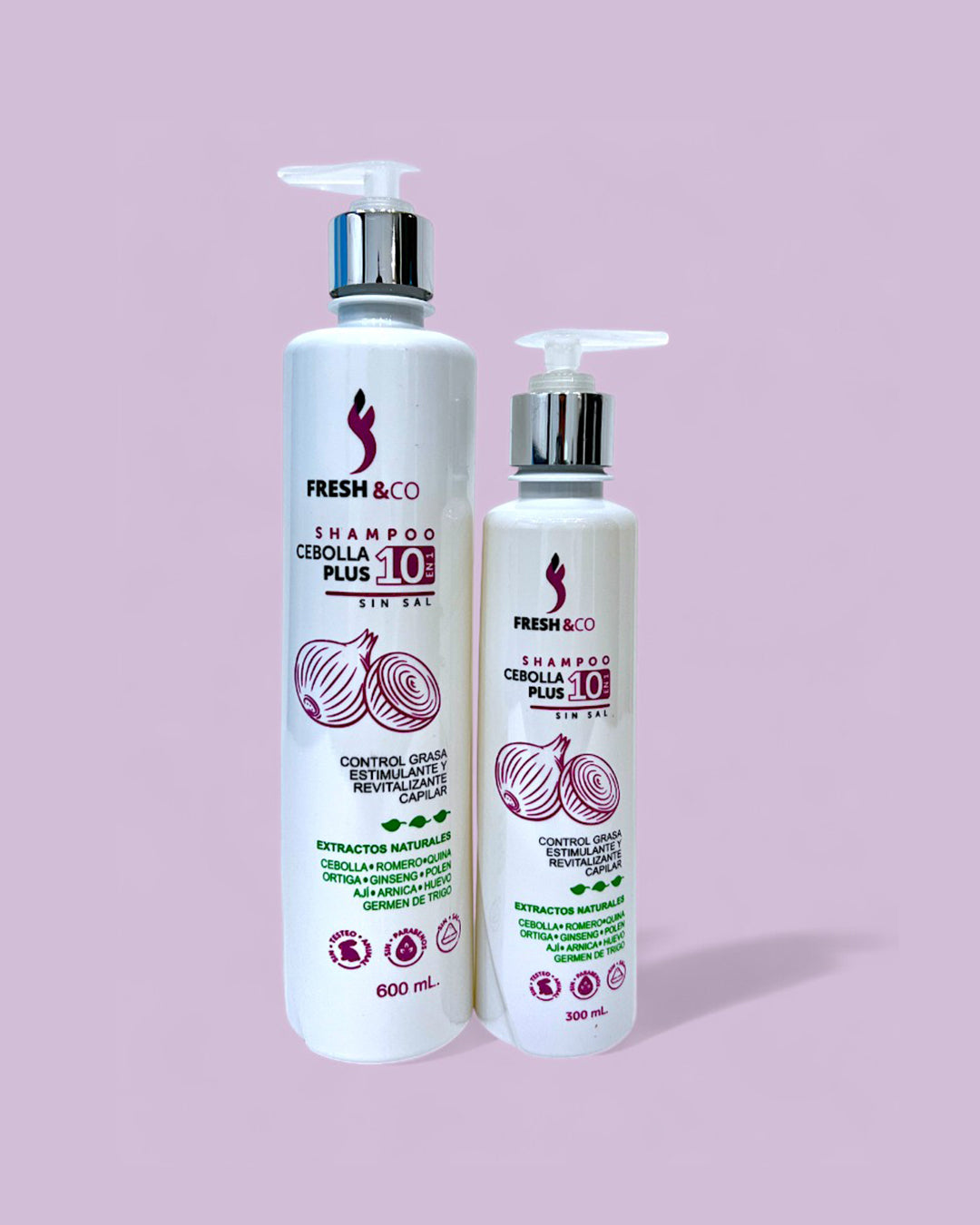 Shampoo Cebolla Plus 10 en 1